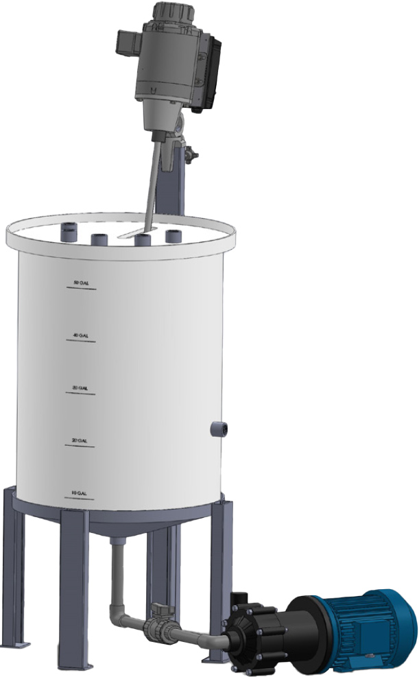 White Mountain Process Mixing Tank